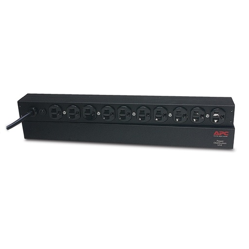 [POW51101] PDU Básico para Rack APC AP9562 1U 15A 120V (10)5-15