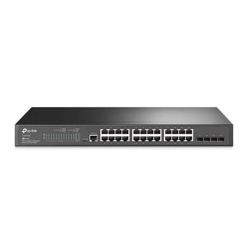 [NET10140-ALX] Switch TP-Link Gigabit Ethernet TL-SG3428 24 Puertos 10/100/1000Mbps + 4 Puertos SFP 56 Gbit/s 8.000 Entradas Gestionado