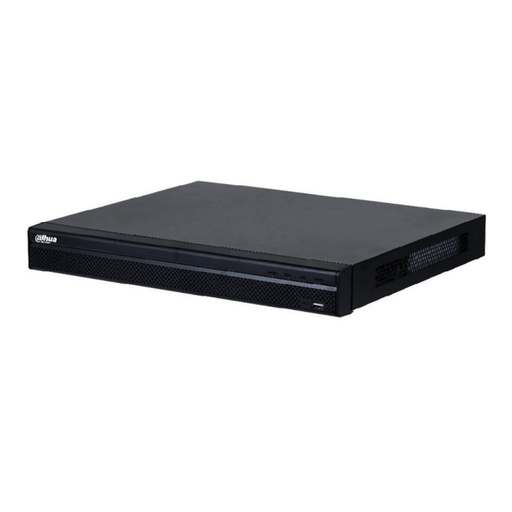 [SNR87835] NVR de 16 Canales Dahua DHI-NVR4216-16P-4KS3 Para 2 Discos Duros Máx. 20TB 2x USB 2.0 1x RJ-45