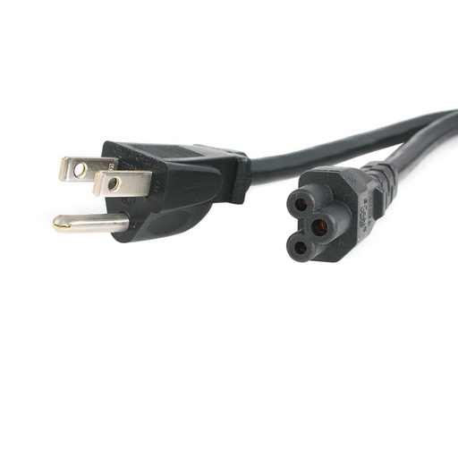 [ACC697256] Cable De Poder Para Laptop StarTech NEMA 5-15P - C5 Coupler 1.8 Metros