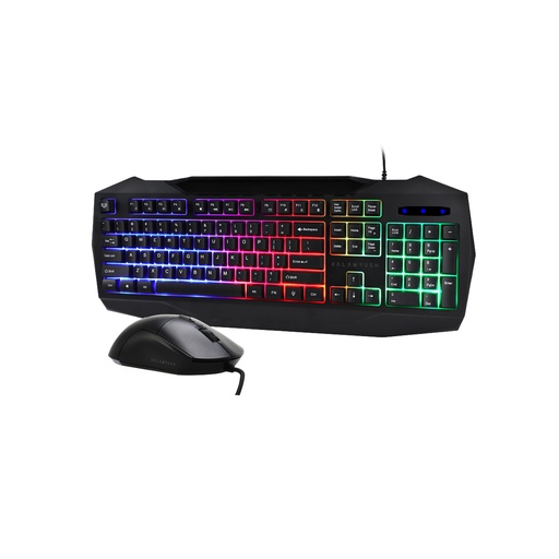[KNM182107] Kit Gamer de Teclado y Mouse Balam Rush SQUAD MASTER KTM333 Alámbrico USB Español