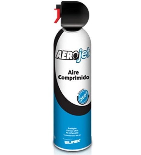 [ACC697258] AeroJet 360° Silimex Aire Comprimido Para Remover Polvo 660ml