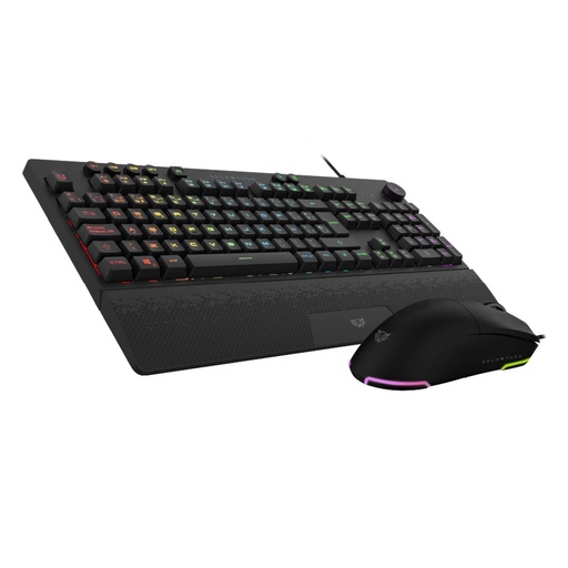 [KNM182108] Kit Gamer de Teclado y Mouse Balam Rush Squad Master Pro KTM777 Alámbrico USB Español