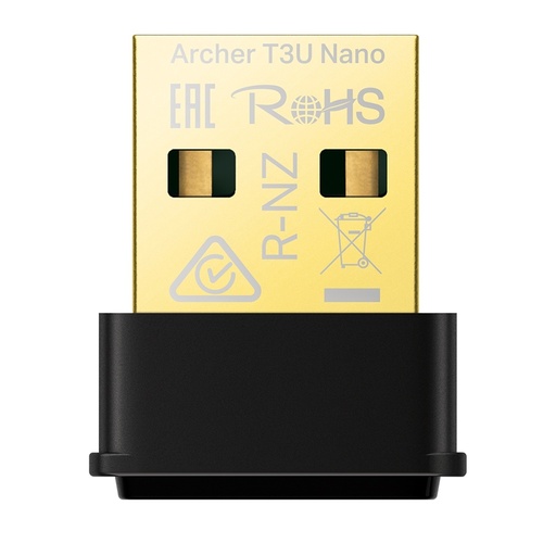 [NET30438] Adaptador de Red USB TP-Link Archer T3U Nano Inalámbrico 1267Mbit/s 2.4/5GHz