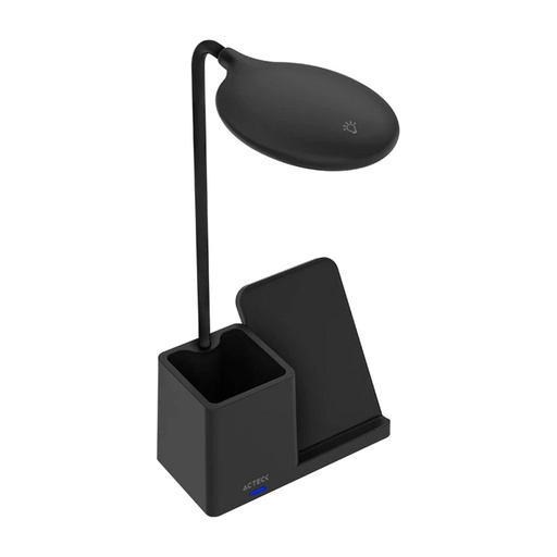 [ACC779096] Cargador Inalámbrico con Lámpara Acteck Energon Lumimate CI722 15W 1x USB C