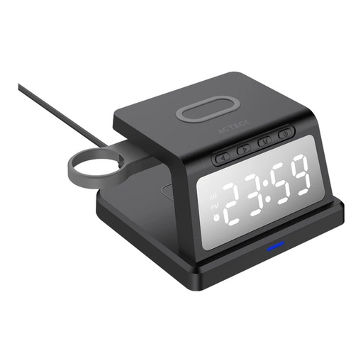 [ACC779097] Cargador Inalámbrico Acteck Energon S-Mate CI730 3 en 1 15W USB C