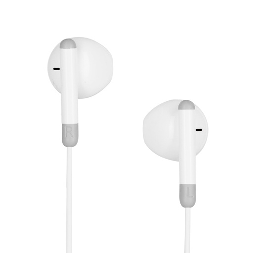 [ELE35174] Audífonos In-ear con Micrófono Vorago EP-306-WH Alámbrico 1.2 Metros USB-C