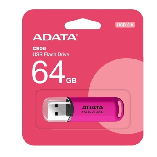 [SNR87923] Memoria usb 2.0 de 64gb c906 - diseño clásico y compacta. np. ac906-64g-rpp color rosa
