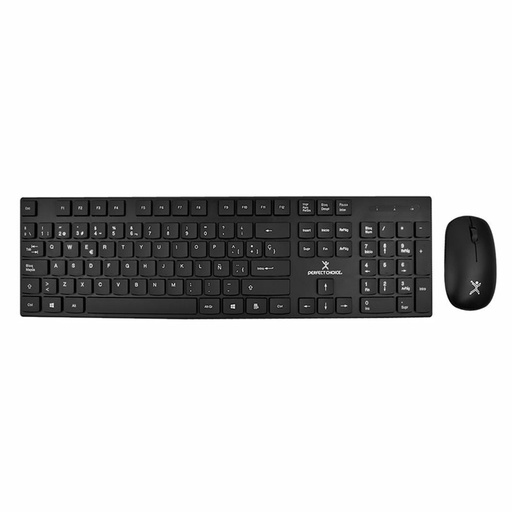 [ACC779251] Kit de Teclado y Mouse Perfect Choice PC-201281 Dust Inalámbrico USB