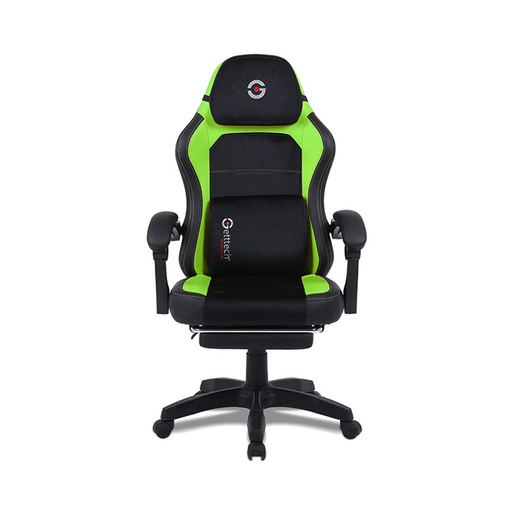 [OFF811] Silla Gamer Getttech GAR-GAOPY-G2-GR Hasta 120kg Con Reposapies 