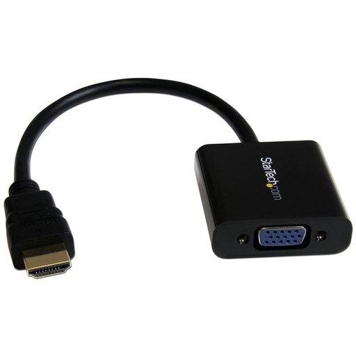[ACC697271] Cable Adaptador StarTech Convertidor de Video HDMI Macho - VGA Hembra 1920 x 1200 Pixeles
