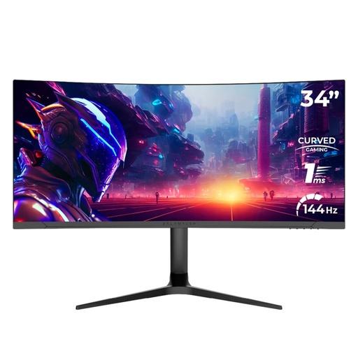 [MNS38354] Monitor Gamer Curvo Balam Rush Extreme Earth MGX34C LED 34" Wide Quad HD Freesync 144Hz HDMI