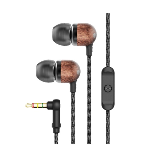 [SEC97746] The House Of Marley Audífonos Intrauriculares con Micrófono Smile Jamaica, Alámbrico, 3.5mm, Negro