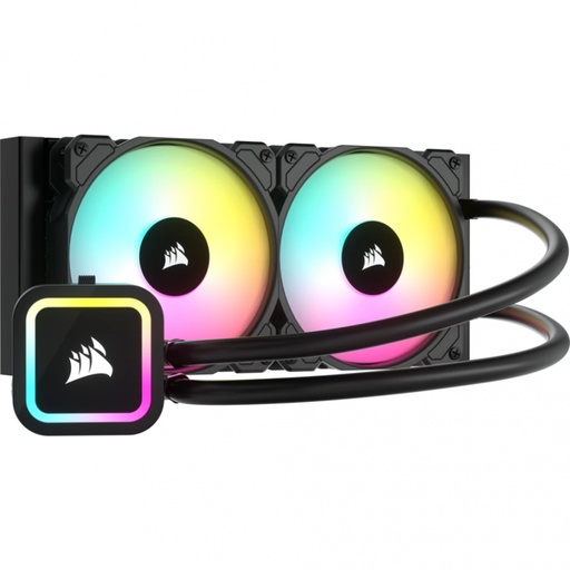 [COO100425] Enfriamiento Líquido Para CPU Corsair iCUE H100x RGB ELITE 2x 120mm 1500RPM