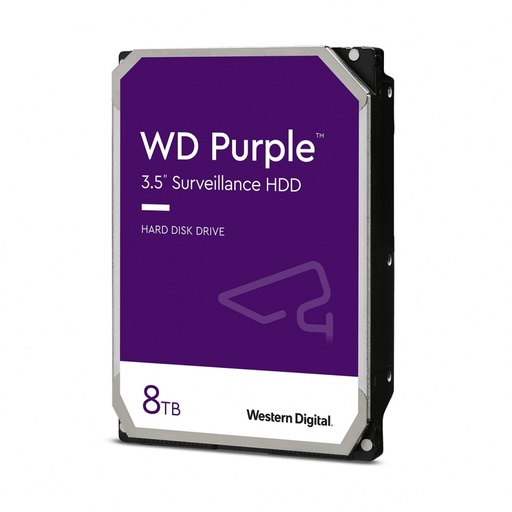[SNR84072] Disco Duro Interno Western Digital WD Purple 3.5" 8TB SATA III 6Gbit/s 5640RPM 128MB Caché