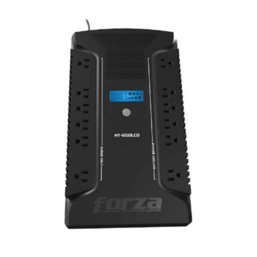 [ACC779312] UPS Regulador Forza HT-650LCD 650VA/390W 120V 12x NEMA 2x USB 50/60Hz