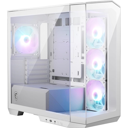 [CAB28550] Gabinete MSI MAG PANO M100R PZ WHITE Midi-Tower PC ATX EATX ITX micro ATX
