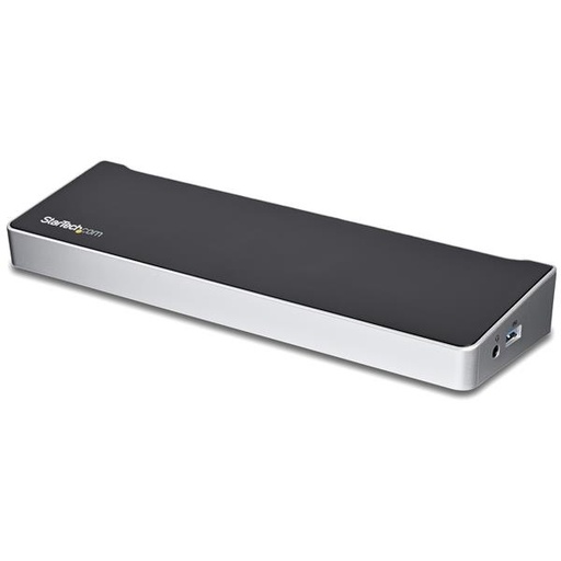 [ACC779329] StarTech.com Docking Station DK30CH2DEP USB-C, 2x USB 3.0, 1x HDMI, 2x DisplayPort, 1x RJ-45, Plata/Negro