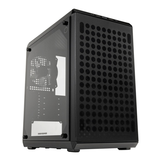 [CAB28554] Gabinete Cooler Master MasterBox Q300L V2 con Ventana Mini-Tower Micro-ATX/Mini-ITX USB 3.2 sin Fuente 1 Ventilador Instalado