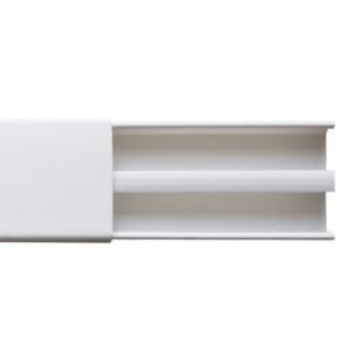 [WIR85283] Canaleta De PVC Thorsman PT-48 Dos Vías Auto Extinguible  48x16tramo 2.5m