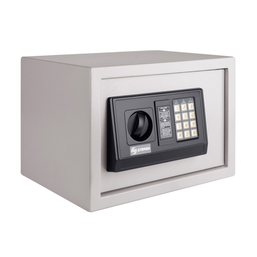 [POW51144] Caja Fuerte Steren SEG-500 con Teclado Caja de seguridad 25x35x25cm