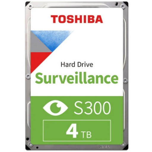 [SNR87963] Disco Duro Para Videovigilancia Toshiba S300 Surveillance 3.5" 4TB SATA III 6 Gbit/s 128MB Cache