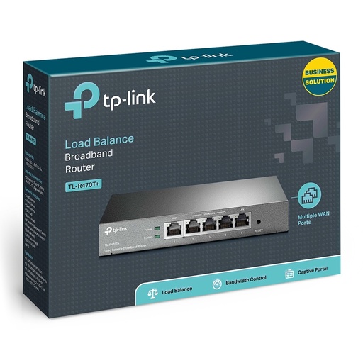 [SEC98050] Router balanceador de carga multi-wan, 1 puerto lan 10/100 mbps, 1 puerto wan 10/100 mbps, 3 puertos auto configurables lan/wan, sesiones concurrentes 10,000 para pequeña oficina 