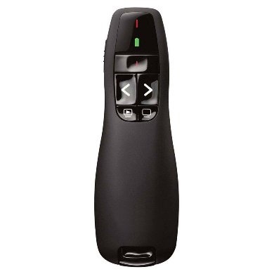 [WIR636] Apuntador y presentador laser negro r400