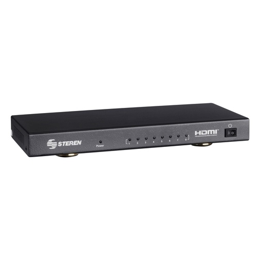 [POW51175] Divisor de Video con Amplificador Steren BOS-408 HDMI 4K Ultra HD 8x HDMI