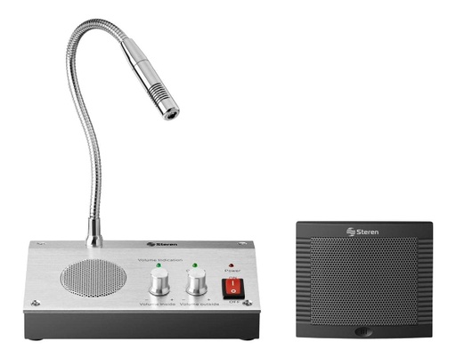 [AUD69801] Sistema Intercomunicador Steren INY-300 Para Ventanillas