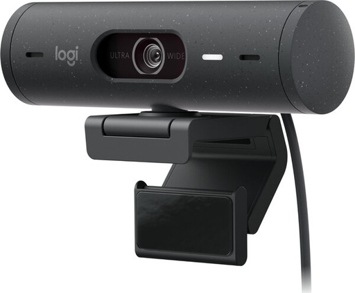 [SEC98318] Cámara web Logitech BRIO 505, USB-C, Full HD de 1080p, Corrección de luz, Encuadre automático