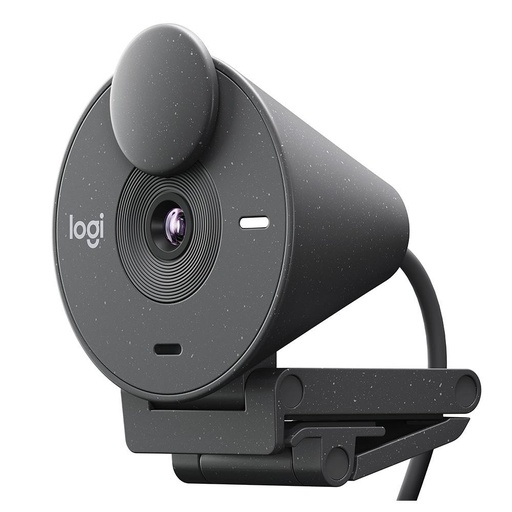 [SEC98323] Cámara Web Logitech Brio 300 - 2MP - USB-C - Grafito
