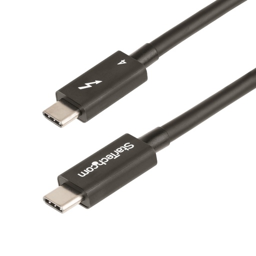 [ACC779523] StarTech.com Cable Thunderbolt 4 Macho - Thunderbolt 4 Macho, 40 Gbit/s, 1 Metro, Negro