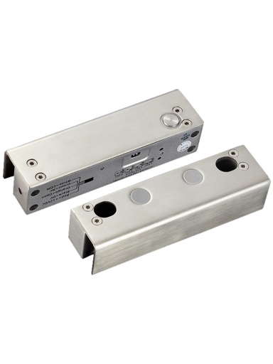 [SEC1125] Yli yb500uled - chapa magnética para puerta de vidrio sin marco / 12 vdc / tiempo de vida de 500000 aperturas