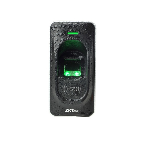 [SEC1131] Zkteco fr1200 - lector esclavo de huella y tarjetas id 125 khz, interior, exterior, conexión rs485, indicador de estado, requier