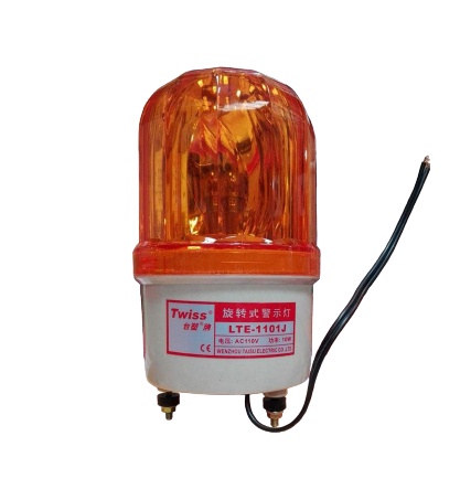 [SEC1132] Alarma con Luz Estroboscopica Giratoria Wejoin seculight Alarma Audible Compatible con Barreras Vehiculares Motor Deslizante