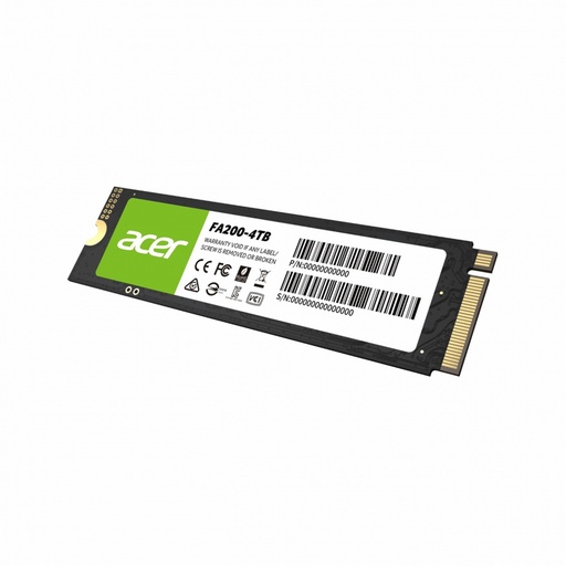 [SNR87989] Unidad SSD Acer FA200 NVMe 4TB PCI Express 4.0 M.2