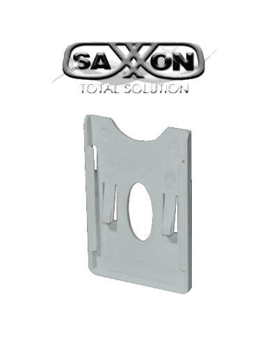 [SEC1142] Saxxon asrch - porta tarjetas de plastico con adhesivo 3m