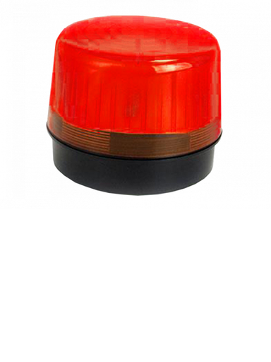 [SEC1162] Ihorn hc05led - estrobo color rojo  / 90 destellos por minuto compatible con paneles ihorn / risco / dsc / bosch .