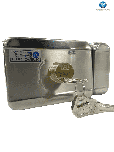 [SEC1189] Yli abk703bs - cerradura inteligente anti impacto cuenta con juego de 2 llaves, sensor con luz led de status o correcto cerrado,