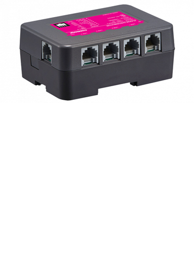 [MNS35137] Commax cmd404cfu - distribuidor de piso para conexion de hasta 4 monitores serie cdv usa fuente rf2a a 24vdc/ departamental modu