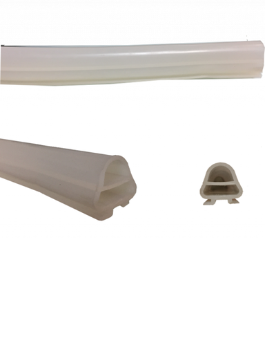 [SEC1231] Wejoin wjdz120lcvr - cubierta para tira de  leds / compatible con brazos  led / 4 metros / no incluye  leds