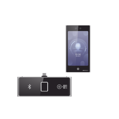 [SEC9899-IS] Terminal Facial Min Moe WiFi con pantalla de 7" y Lector de Huellas, Códigos QR y Bluetooth / Exterior IP65 / 10,000 rostros y 50,000 tarjetas/Soporta módulo lector de Huella, QR y Bluetooth