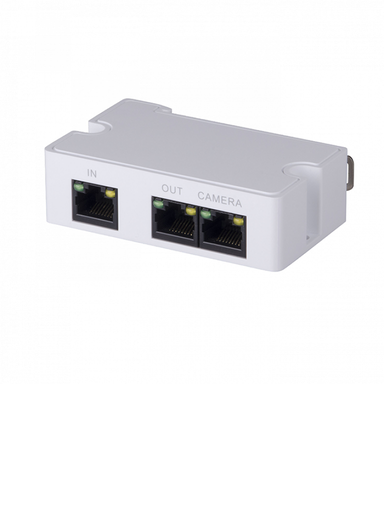 [NET1064] Dahua pft1300 - extensor  poe &  poe plus pasivo / 2 puertos / conexión en cascada hasta 300 mts / 2 puertos fast ethernet