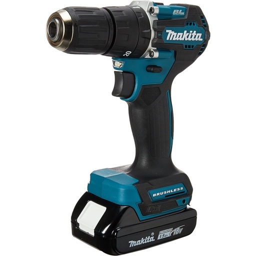 [SEC98843] Makita Kit Rotomartillo de Batería DHP487SYX2 Inalámbrico 1/2" 18V
