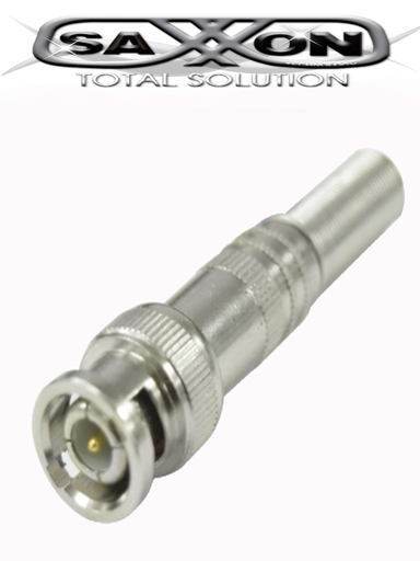 [SEC1281] Saxxon psubr07 - bolsa de 10 conectores para cable coaxial rg59