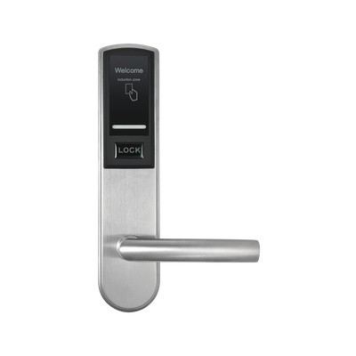 [SEC1306] Zkteco lh3000r - cerradura derecha para hotel / mifare 13.56  mhz / 40 a 55  mm grosor de puerta / 2 pestillos / acero inoxidabl