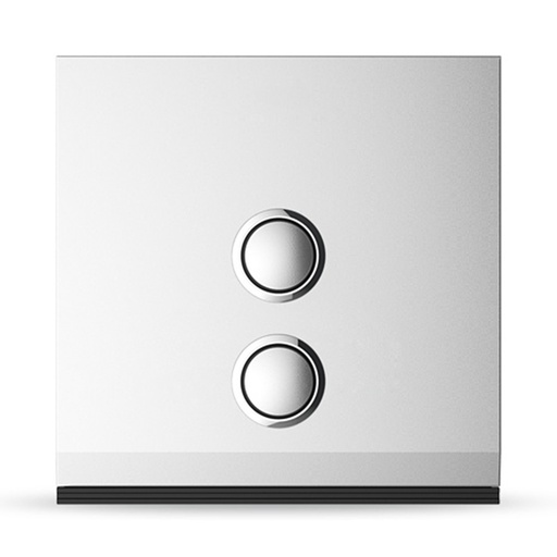 [CAS8] Atenuador de Luz Inteligente Wulian SR-ZCSWNPWS1321-03 ZigBee 2 Botones