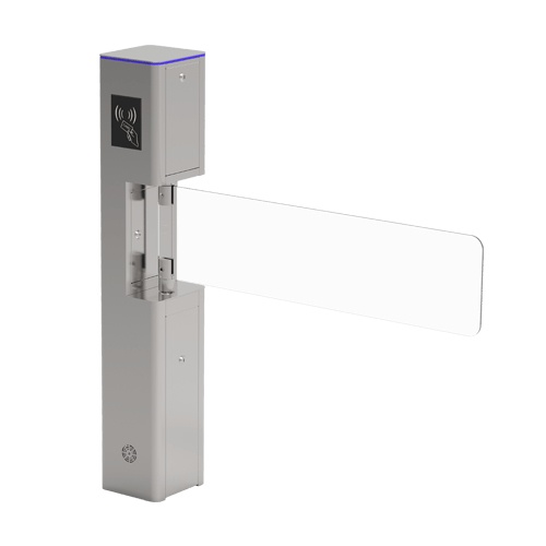 [SEC1330] Torniquete Tipo Bandera Fabricado En Acero Hoja Ce Cristal Templado Acabado De Lujo Iluminación Leds base Para Lectora