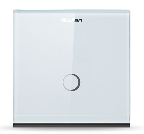 [CAS13] Wulian switcht1l - interruptor inteligente / touch conexión l / 1 botón / 10 amp /  zigbee / carga mínima 15 watts